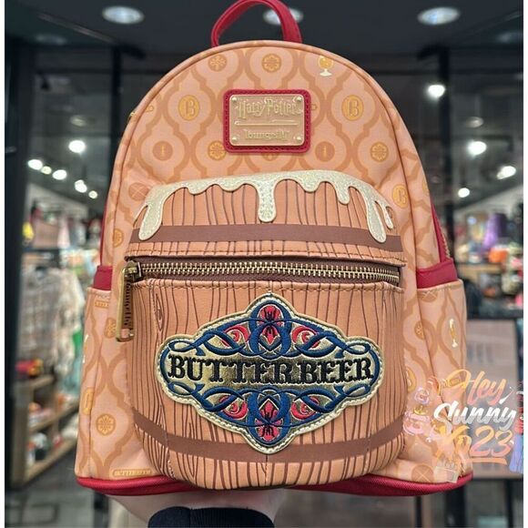 Loungefly Harry Potter Butterbeer Figural Mini Backpack - Picture 1 of 5